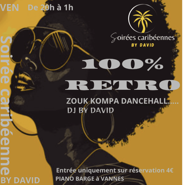 soirée dansante zouk, salsa, afro beat, kompa à vannes sur un bateau